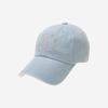ALLINCOMPLETE Светло-голубая джинсовая бейсболка с круглым логотипом