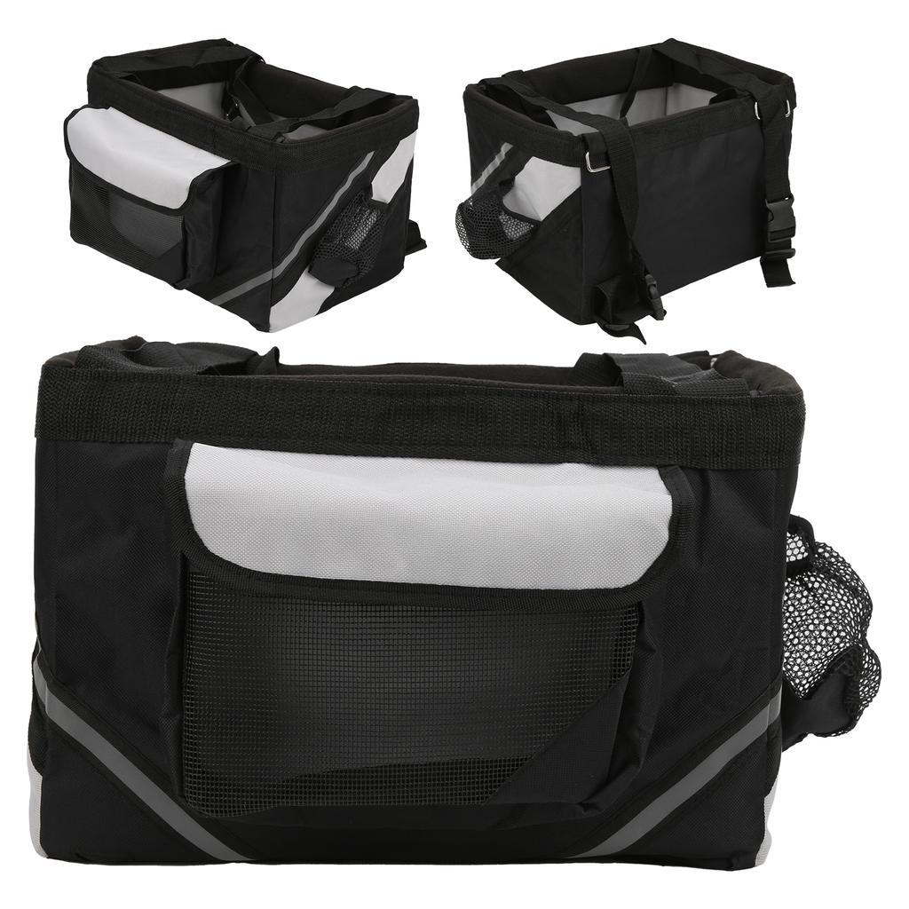 Сумка для перевозки велосипеда для собак, съемная передняя сумка-корзина для перевозки велосипеда для маленьких и средних домашних собак