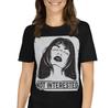 Leave Me Alone Not Interested Goth Gothic Emo Punk Short-Sleeve Unisex T-Shirt