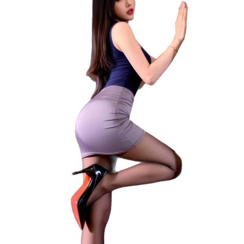 Meiyunjia sexy lingerie female secretary hip skirt flight attendant professional uniform passion nightclub suit