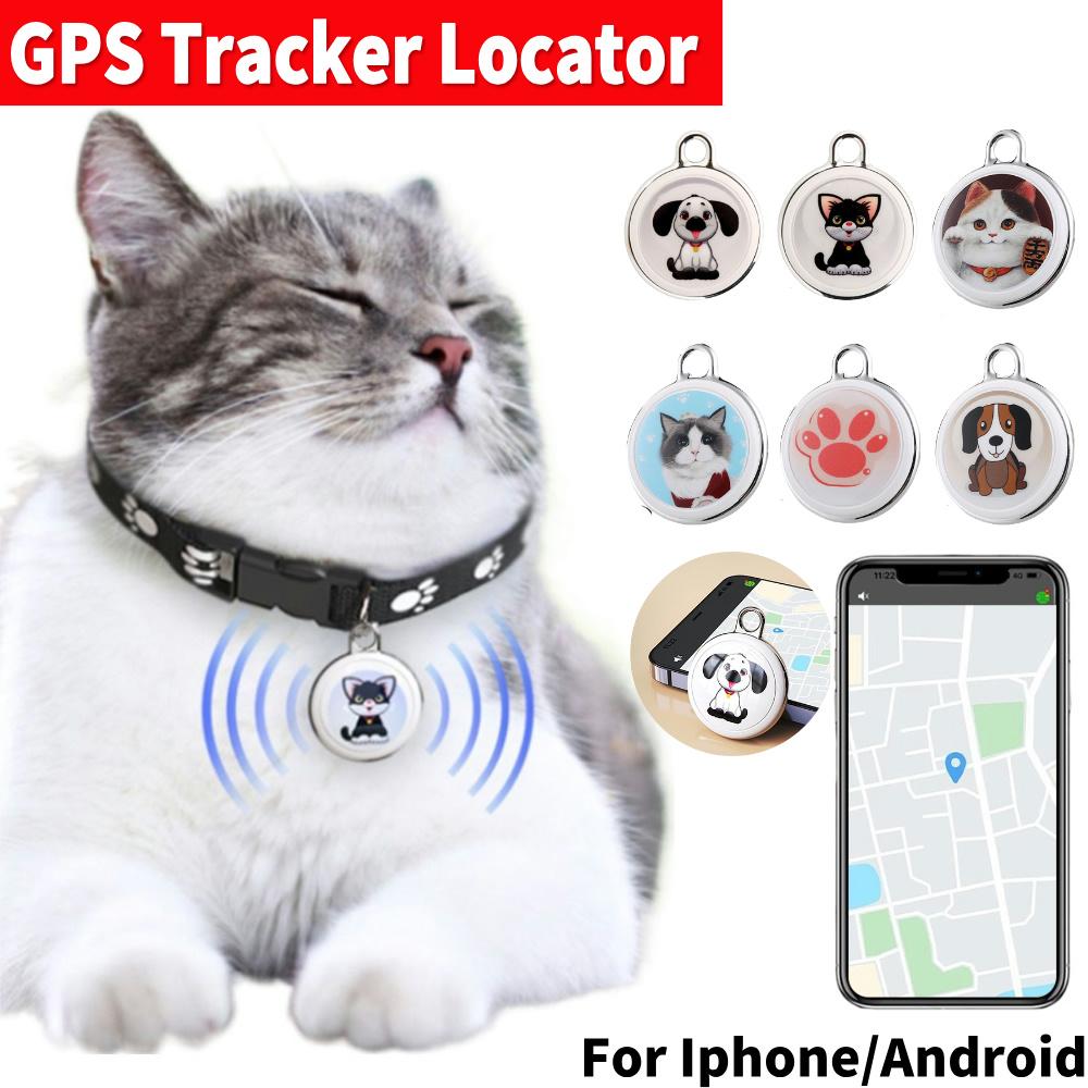 GPS-трекер для животных, Bluetooth, водонепроницаемый, умный локатор для кошек, собак, отслеживание на большом расстоянии в реальном времени для Android, iOS