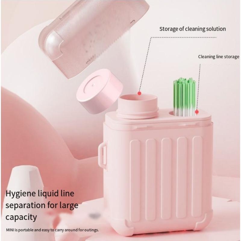 1 упаковка чемодан, чистка ушного отверстия, чистка наушников, чистка ушного отверстия, предотвращение засоров, удаление запаха, приспособление для промывания ушей