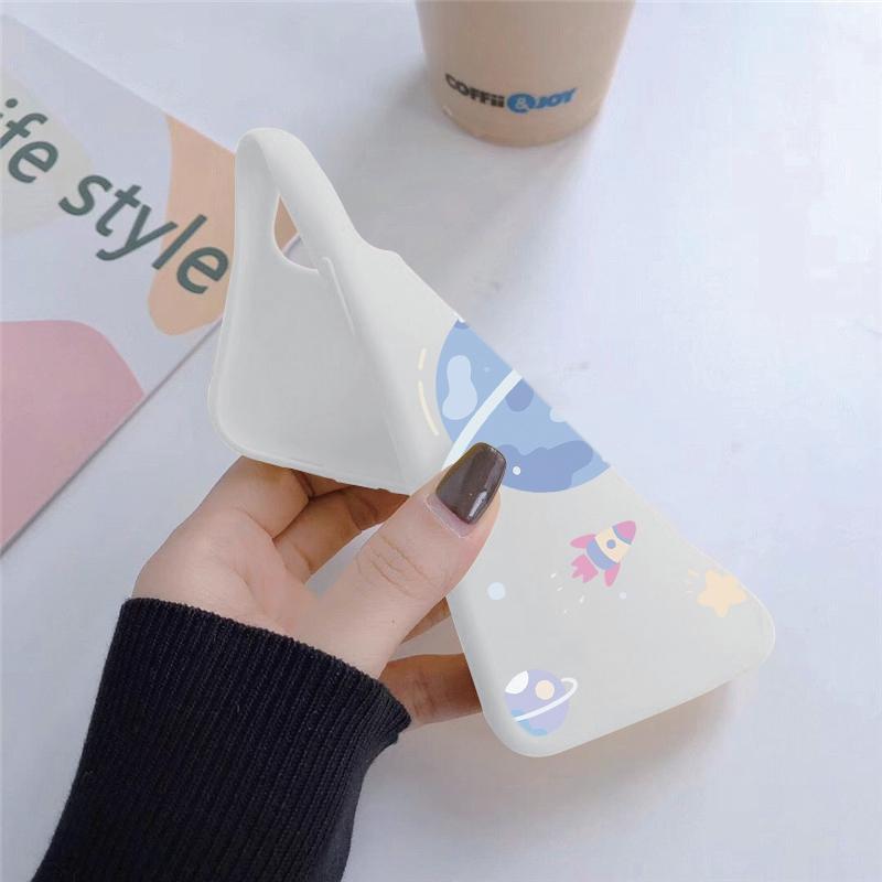 Мягкий силиконовый чехол с рисунком из мультфильма для Xiaomi Redmi Note 13 Poco C65 Samsung M35 A55 iPhone Huawei Honor Realme Camera Защитный противоударный чехол
