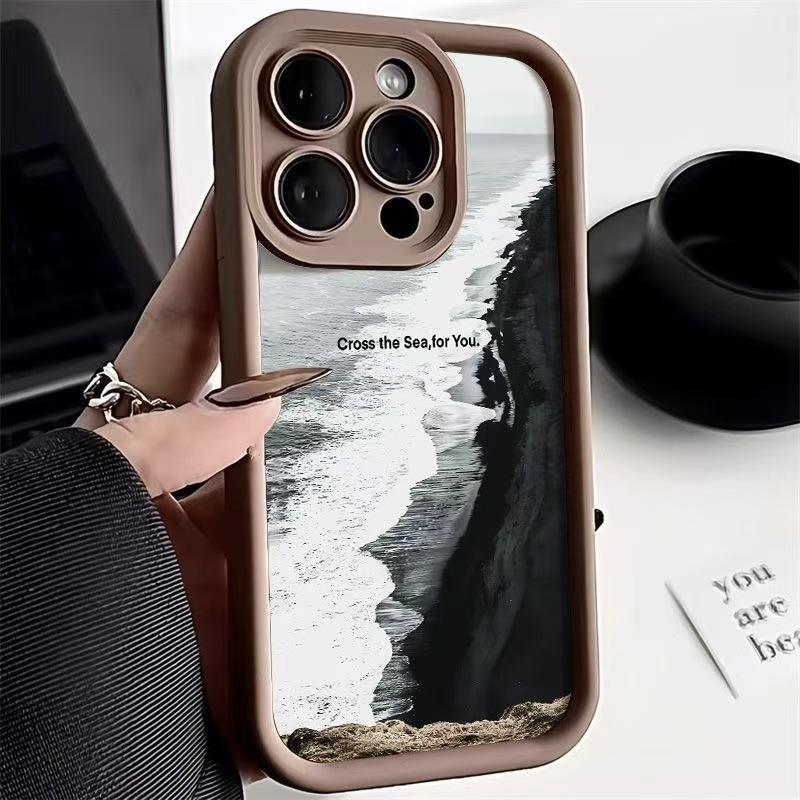 Пара моделей подходит для чехла для мобильного телефона iphone16Plus 15 Apple 17Pro/14 Европейский и американский стиль 13/12 Новый 11