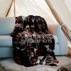 The Vampire Diaries printed blanket—lightweight,soft,warm;versatile blanket all seasons—perfect as &air-conditioning throw,nap blanket