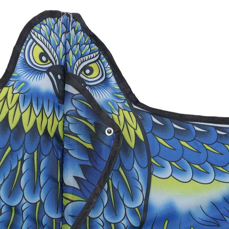 Детский воздушный змей с плоским орлом 1,2 м, линия воздушного змея 100 м, детские воздушные змеи с летающими птицами, уличная игрушка