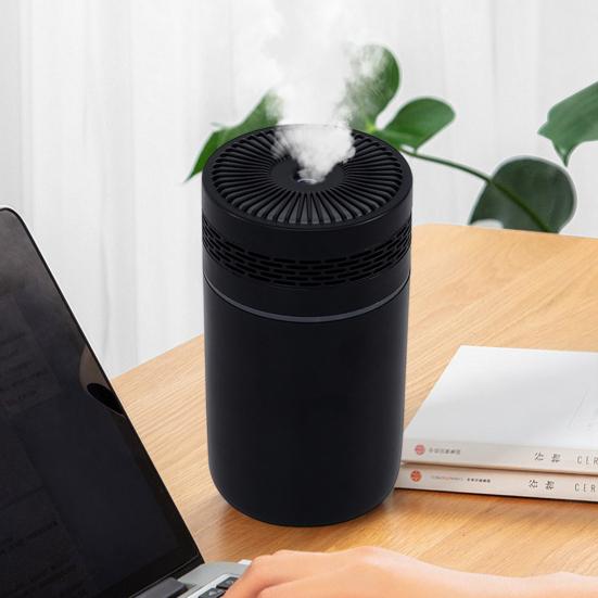 Air Humidifier with Light 2 Modes Adjustable Quiet Operation USB-Powered Cool Mist Humidifier