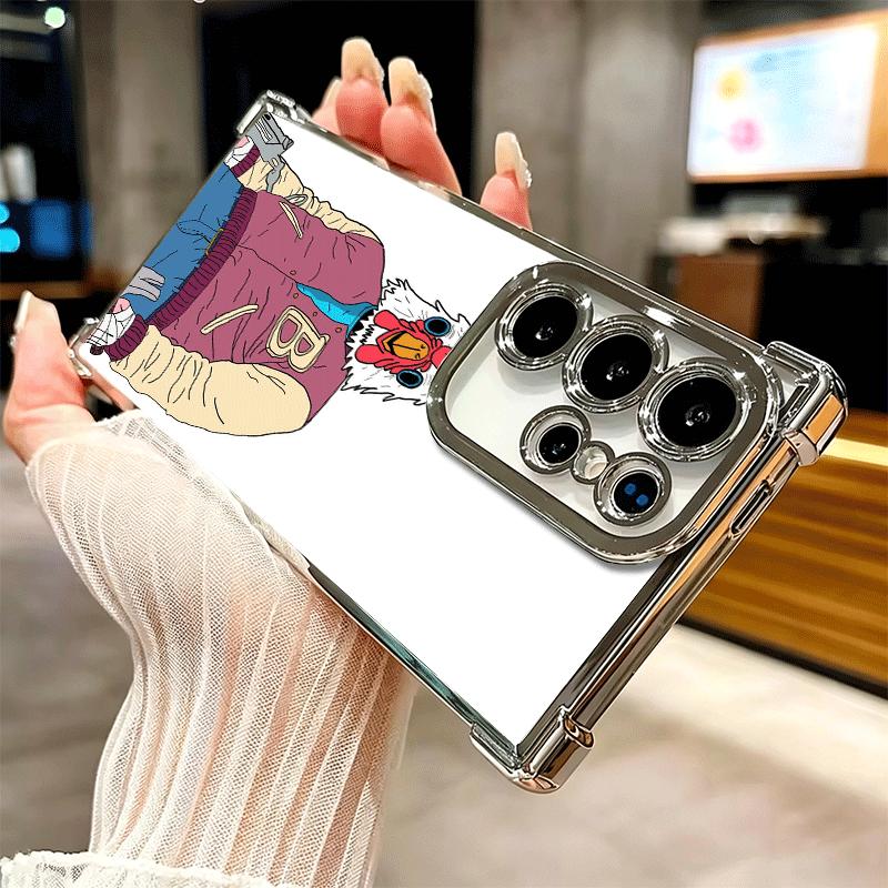 H-Hotline M-Miami Игровой Чехол с Покрытием для Телефона Для Samsung Galaxy S24 S25 FE S26 Edge S23 Ultra S22 S21 Plus S20 Противоударный Подушка Безопасности Co