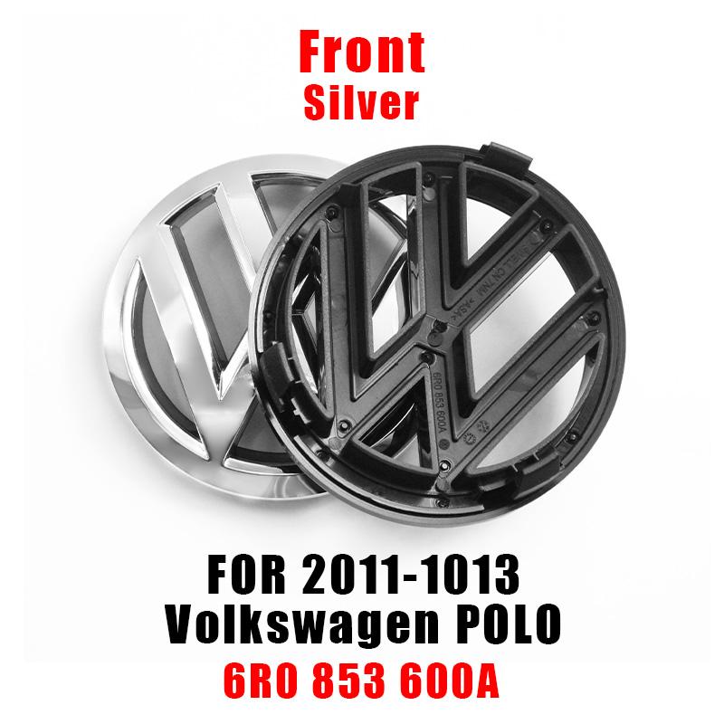 VW GTI GOLF 2026 Hot For VOLKSWAGEN VW Cup Holders 120mm 110mm VW Car Logo Emblem Hood Front And Rear Tail Mark Rear Badge Repla