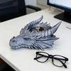 Подставка для ключей "Голова дракона" 3D-печать, пепельница-дракон, фэнтезийный лоток для хранения, органайзер для прихожей, рабочего стола для ключей, монет, украшений