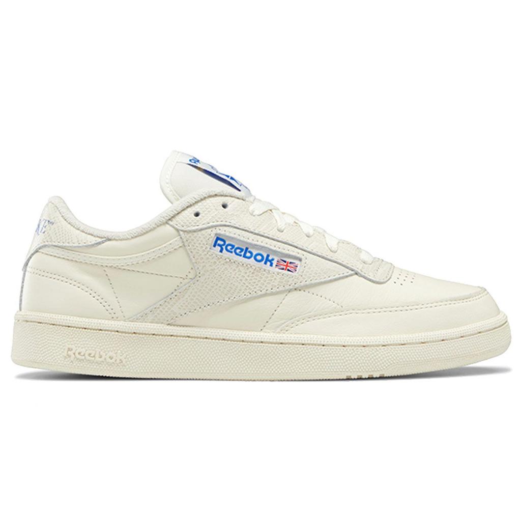 Кроссовки унисекс Awake NY x Reebok Club C 85 Белая змеиная кожа Кремовый Песочный Меловой H03328
