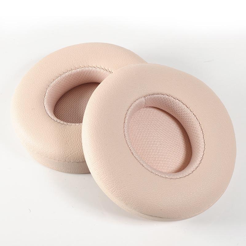Replacement Protein skin/skin friendly cotton cloth/ Ice gel Memory sponge Earpads for Beats Solo 2 & 3 Wireless Headphones