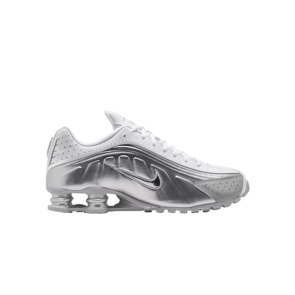 Nike Shox R4 Мужская уличная обувь Низкая Белая IR5163-001