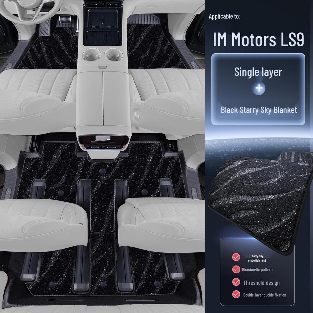 IM LS9 Коврики для пола из ТПЭ с полным покрытием для декора салона автомобиля новой модели