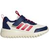 adidas Playflow El K Удобные Универсальные Низкие Повседневные Кроссовки Детские Белый Синий KJ0771