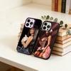 Чехол для телефона Pop-Nessa Barrett для iPhone 17,16,15,14,13,12,11 Plus,Pro Max,XS, Цветной Серебристо-Черный Чехол