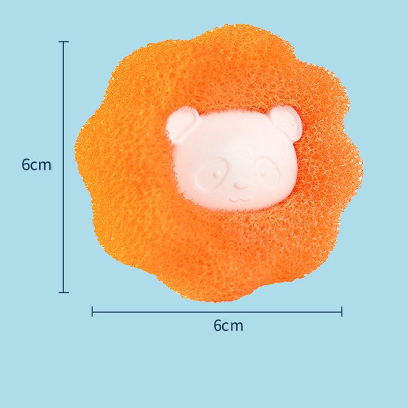 Стиральная машина Депиляция Улавливатель волокон Сборщик чистящих шариков Салфетки Уход Волшебный медведь Стиральный шарик Сбор волос Аксессуары для дома и быта