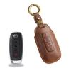 [Nissan]Handmade cowhide  Car Key Cover for Teana Sylvania Qijun Tiida Bluebird Floor Lantuda Jinke