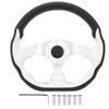 12.5 Inch Golf Cart Steering Wheel Universal 6 Holes Steering Wheel Replacement for E?Z?GO TXT