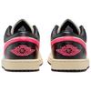 Женские кроссовки Air Jordan 1 Low Pale Ivory Black Muslin Кремовые Розовые DC0774-107