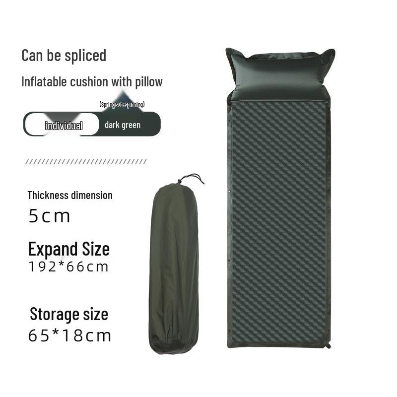 Двойной надувной коврик для кемпинга для палатки или дома