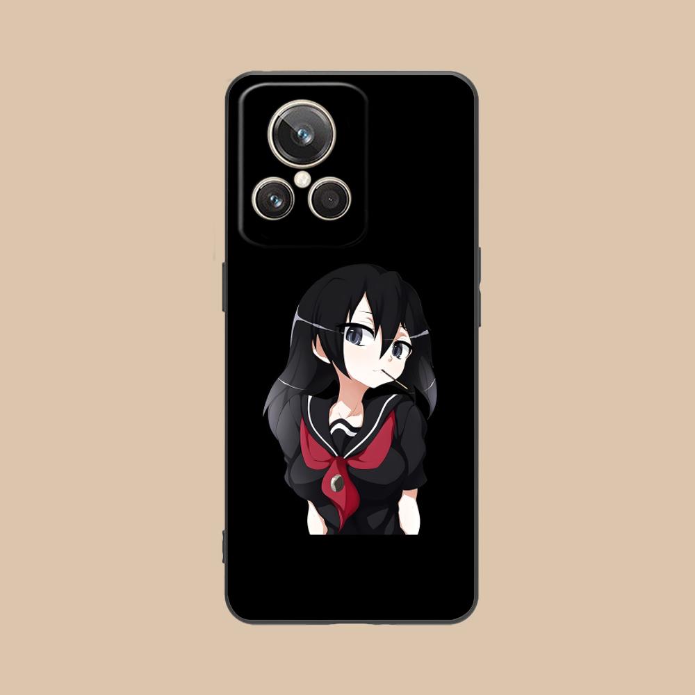 Akame Kurome Matte TPU Mobile Phone Case for Realme GT 8 Neo Pro C75 73 71 C67 65 C55 53 C35 31 C20 15 Colorful Cover