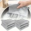 Non-Scratch Wire Dishcloth, Multipurpose Wire Dishwashing Rags For Wet And Dry, Reusable, Wire Cleaning Cloth Wire Dish Towels Sinks, Pots, Pans
