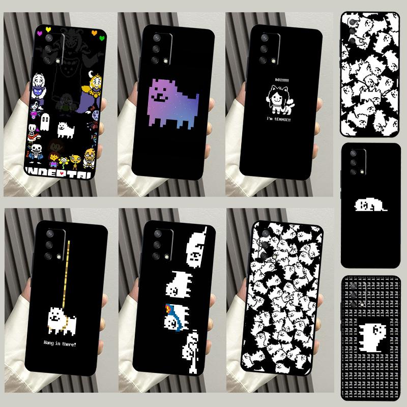 Чехол Undertale Назойливая Собака Для OPPO A17 A16 A15 A57 A77 A96 A93 A91 A53S A9 A5 A31 A53 A52 A72 A94 A54 A74 Чехол