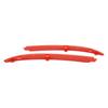 2PCS ABS Bumper Reflector Red Bumper Reflector Set  For OCTAVIA 1z Facelift 2009-2012