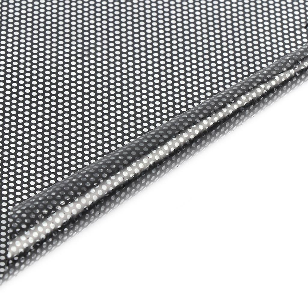 2 шт. 42x38 см наклейки на автомобиль солнцезащитные шторы солнцезащитные накладки на окна черные ПВХ солнцезащитные шторки боковые оконные щитки с маленькими отверстиями