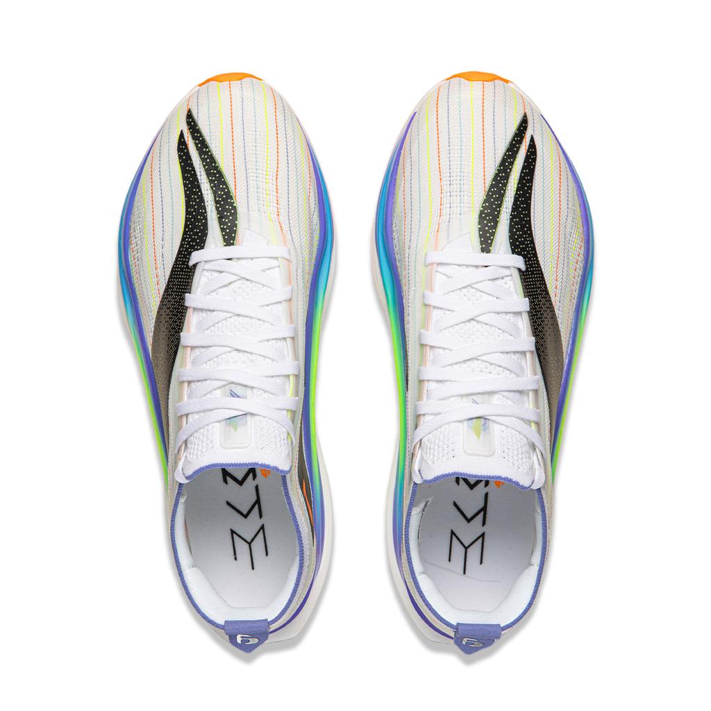 Li Ning Feidian 6 ELITE Амортизация Скользкая Устойчивая к истиранию Отскок Низкие Углеродная пластина Беговые кроссовки Унисекс ARMW001-25