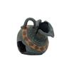 Resin Clay Pot Ornament Hideout Caves Spacious Hiding Place Aquarium Fish Tank Decorative Accessories