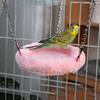 Hanging Parakeet Cotton Nest Warm Bird Sleeping Bed Bird Plush House  for Autumn Winter
