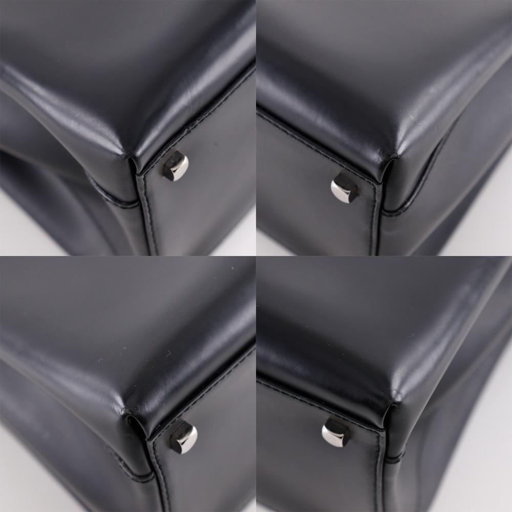 Salvatore Ferragamo Gancini Handbag AQ-21 0167 black leather Women Used