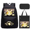 Football Printed Student Backpack Multifunctional Usb Interface Large Capacity Leisure Travel Backpack