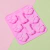 Dog Paw Handmade Candy Cookies Chocolate Baking Mould Silicone Molds Ice Cube Tray Cake Making