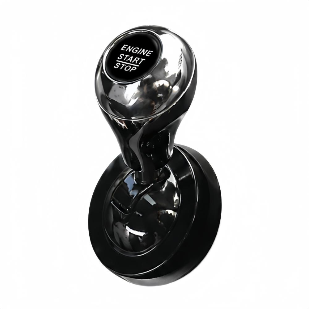 Cue Stick Shape Car Starter Lever All Metal Car Keyless Start Sticker  Vehicle Start Button