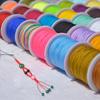 Charm For Necklace Popular 0.8mm*20m 1Roll Hot Sale 39Colors Bracelets Thread DIY Jewelry Thread High Quality Jewelry Accessories Nylon Cord