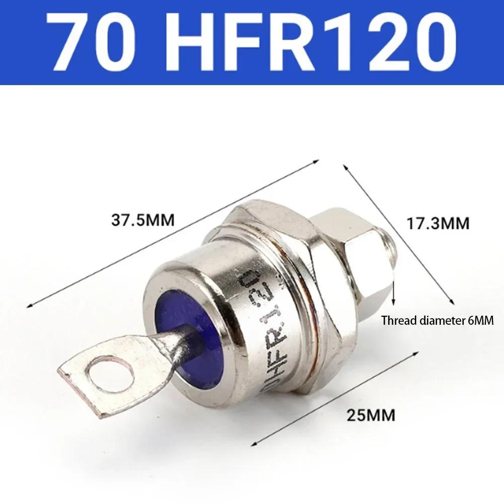1PC 25A 25-50HFR 120 Rectifiers Reverse Direction Iron Base Forward Rectifier Diode For Converter Machine Tool Control