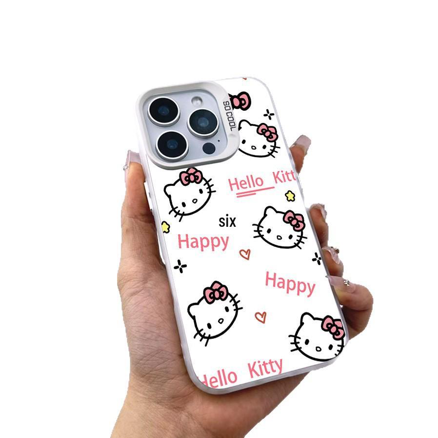 Чехол для телефона Hello Kitty - Милый белый дизайн Sanrio для Apple 16