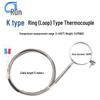 Кольцевой термопарный датчик температуры типа K