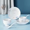 CORELLE BRANDS Набор керамической посуды Bamboo Dew Lotus Wind из 10 предметов