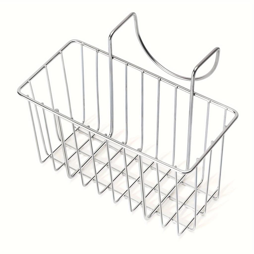 1 шт., держатель для губки для раковины, супер прочный дизайн с крючками, органайзер для кухонной раковины для салфетки для посуды, слив для жидкости для мытья посуды с мылом