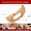Wooden Gua Sha Tool Manual Massage Scraper for Anti Cellulite Slimming Guasha Massage Board Body Gua Sha Paddle Therapy Tool