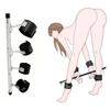 BDSM Handcuffs Leg Restraint SM Bondage Gear Sex Toys Sexy Adult Female Open Thigh Bar Spreader Sextoy Kits Couple Porn Games