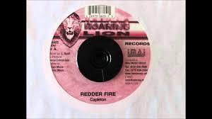 7-дюймовая пластинка CAPLETON - Redder Fire IL8605 Roaring Lion Re 2005 Ямайка Регги, Ска и Даб Б/у