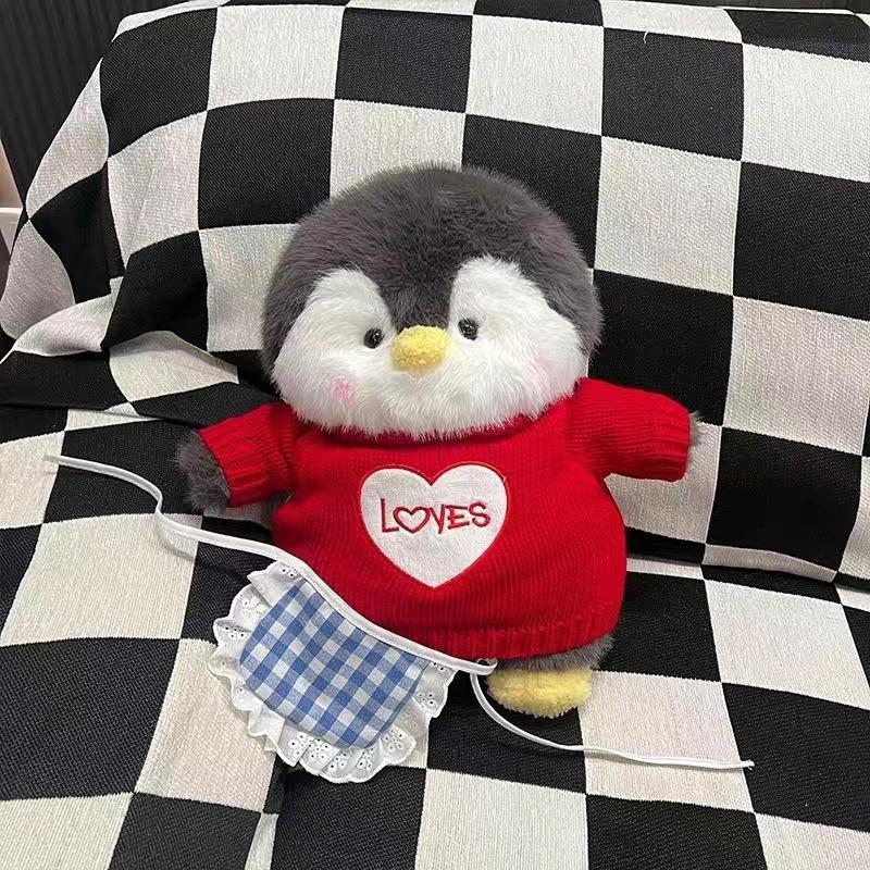 12inch Kawaii Plush Cute Penguin Toy Soft Stuffed Animal Doll Fluffy Kids Gift Plushies Doll