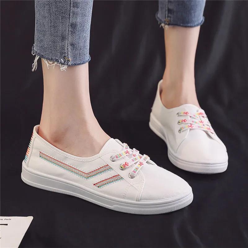 Cresfimix Sapatos Femininas женские милые туфли со шнуровкой белого цвета с круглым носком для школьников, черные удобные нескользящие туфли на шнуровке A1462