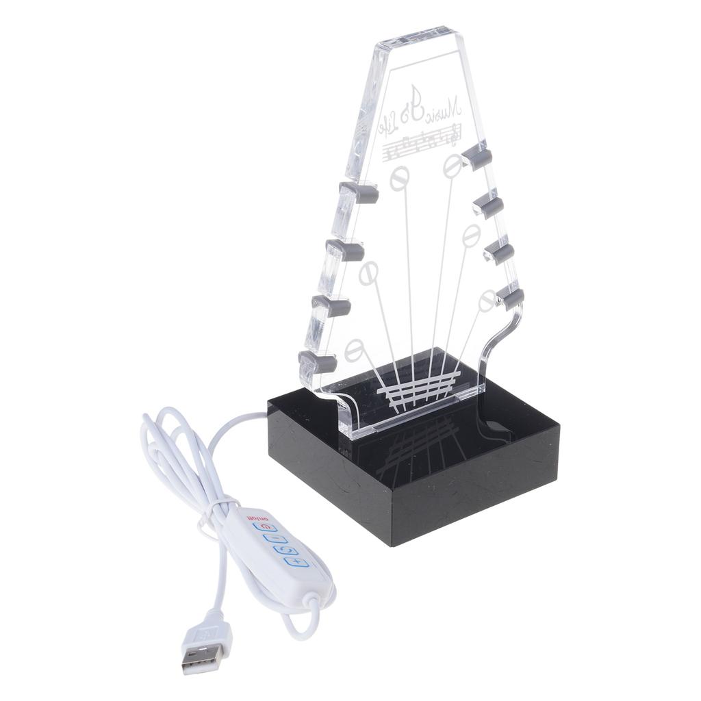 Guitar Pick Display Case Acrylic Guitar Display Easel Clear Guitar Pick Stand Pick Box with Base Guitar Pick Holder