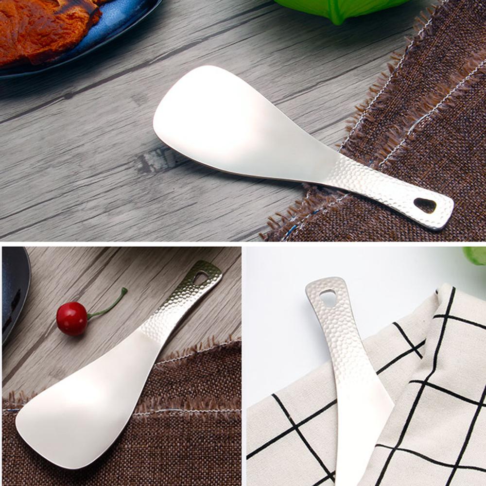 Титановая рисовая ложка, сверхлегкая экологически чистая лопатка для приготовления пищи, лопатка для кемпинга, походов на открытом воздухе